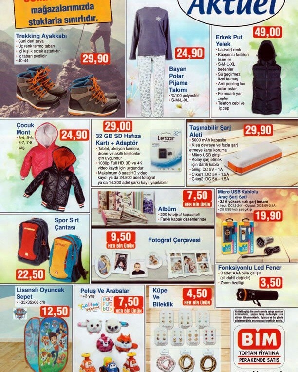 Bim Hafta Sonu İndirimleri