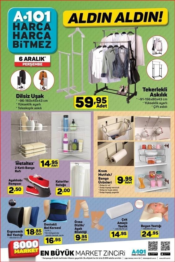 A101 hafta sonu Aktüel Ürünler Kataloğu (GÜNCEL)