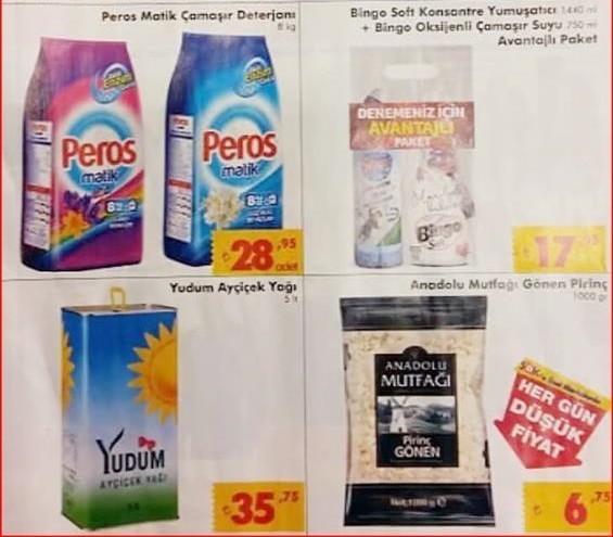 Şok Hafta Sonu İndirimli Aktüel Ürünler Kataloğu
