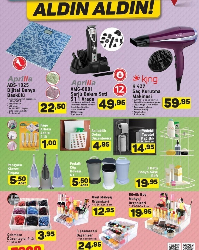 A101 17 Aralık Aktüel İndirim Kataloğları