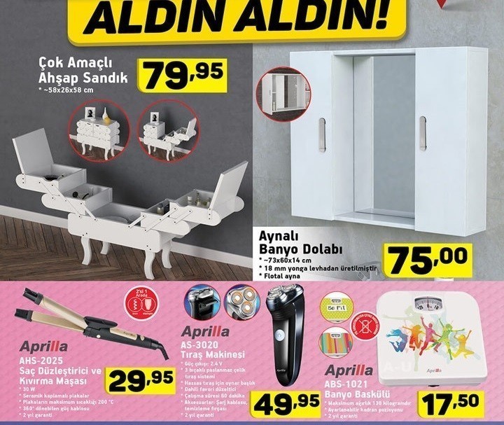 A101 17 Aralık Aktüel İndirim Kataloğları