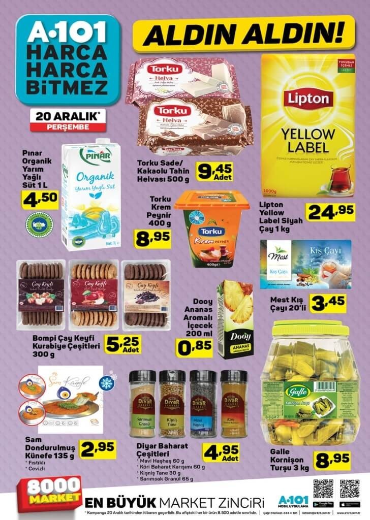 A101 20 ARALIK 2018 AKTÜEL ÜRÜNLER KATALOĞU