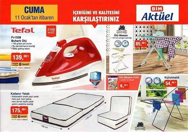  Bim 11-15 Ocak 2019 Aktüel Ürünleri Yayınlandı