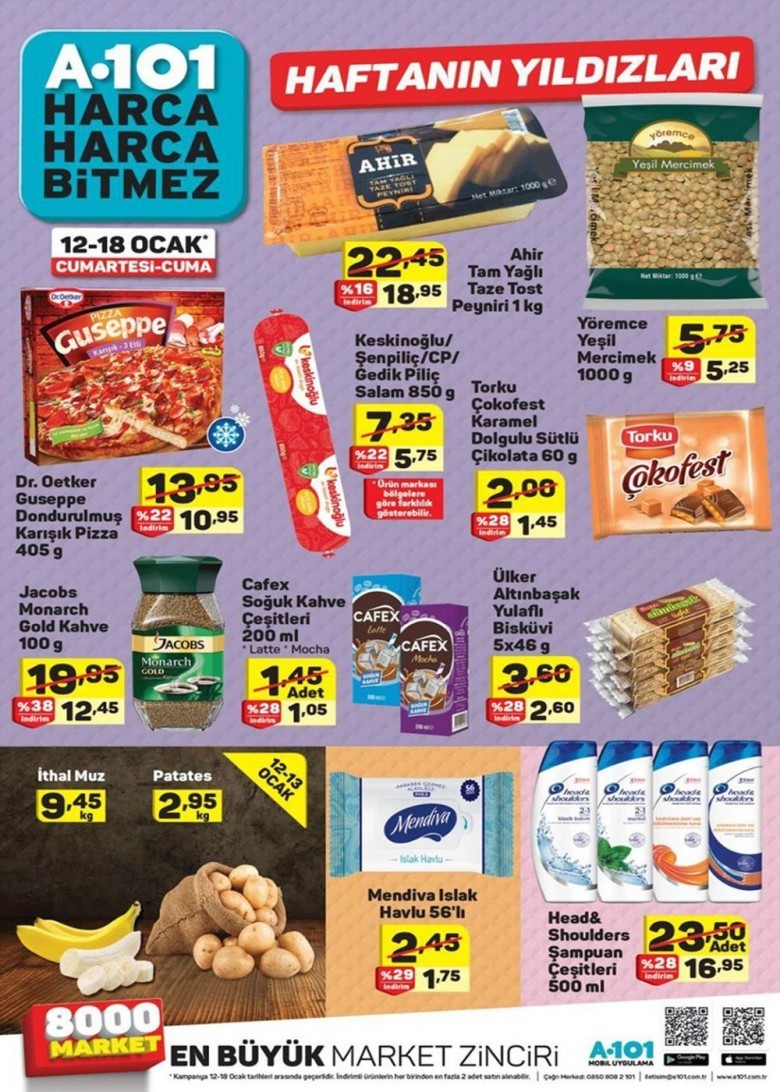 A101 aktüel 18 Ocak 2019 Akteül Ürünler Kataloğu (HD)