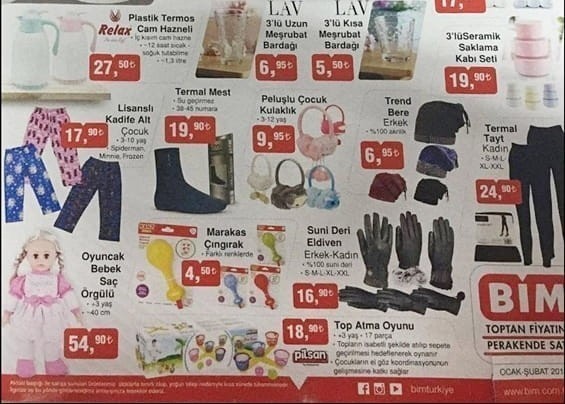 Bim  Hafta Sonu  Aktüel Ürünler Kataloğu