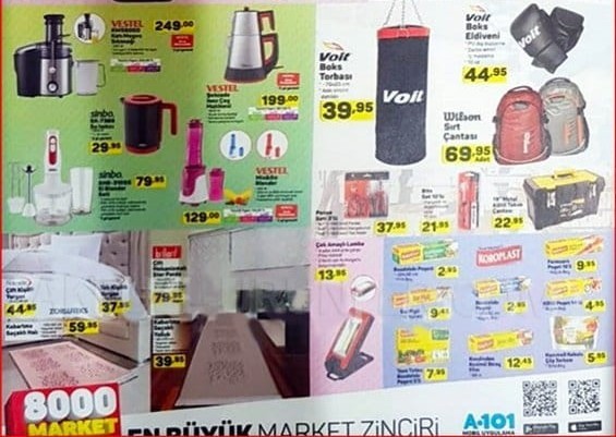 A101 31 Ocak 2019 Aktüel İndirimli Ürünler Kataloğu