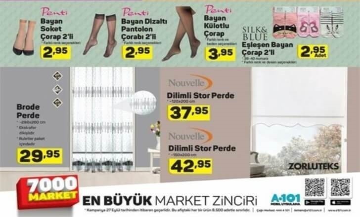 A101 Hafta Sonu Aktüel İndirim Kataloğları