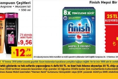 Şok 4 - 10 Temmuz 2018 Aktüel Ürünler Kataloğu