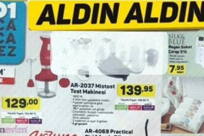 A101 25 Ekim 2018 İndirimli Fırsat Ürünleri