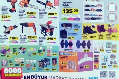 A101 Hafta Sonu İndirimli Ürünler Kataloğu1