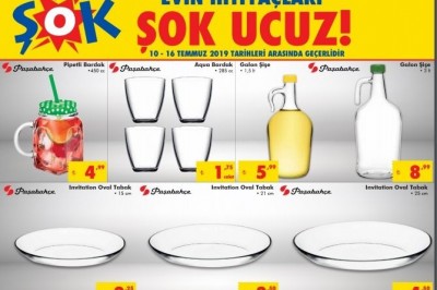 Şok Market 10-16 Temmuz Aktüel İndirimli Ürünler Kataloğu