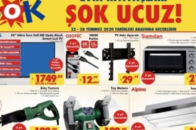 ŞOK MARKET 22 - 28 TEMMUZ 2020 AKTÜEL İNDİRİMLİ ÜRÜNLER KATALOĞU