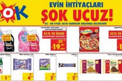 Şok Makret 2 - 8 Eylül 2020 Aktüel İndirimli Ürünler Kataloğu