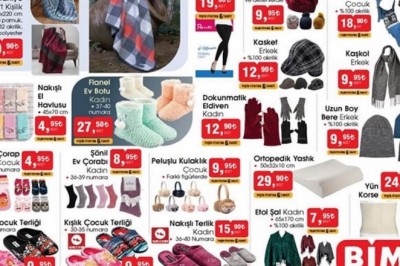 Bim De Bu Hafta Perşembe Günü Kaçırılmayacak Aktüel İndirimli Ürünler Kataloğu