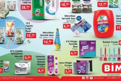 Bim 17 Ağustos  2021 Aktüel İndirimli Ürünler Kataloğu