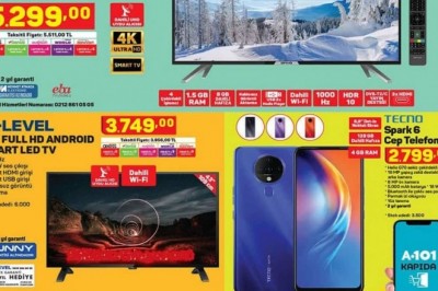 A101 3 Şubat 2022 Aktüel İndirimli Ürünler Kataloğu