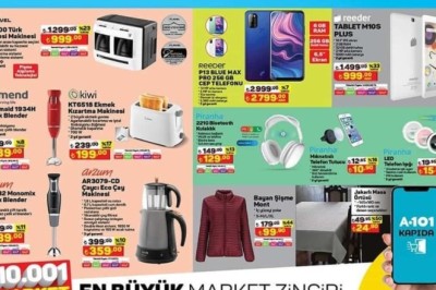 A101 De Bugün Kaçırılmayacak Aktüel Ürünler Fırsatları (09.04.2022)