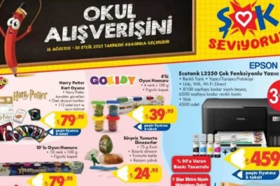 Şok Market 23 Ağustos - 30 Eylül 2023 Aktüel İndirimli Ürünler Kataloğu
