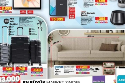 A101 Market 3 - 10 Ekim 2024 Aktüel İndirimli Ürünler Kataloğu