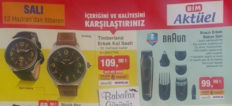 Bim 12 Haziran 2018 İndirimli Ürünler Kataloğu