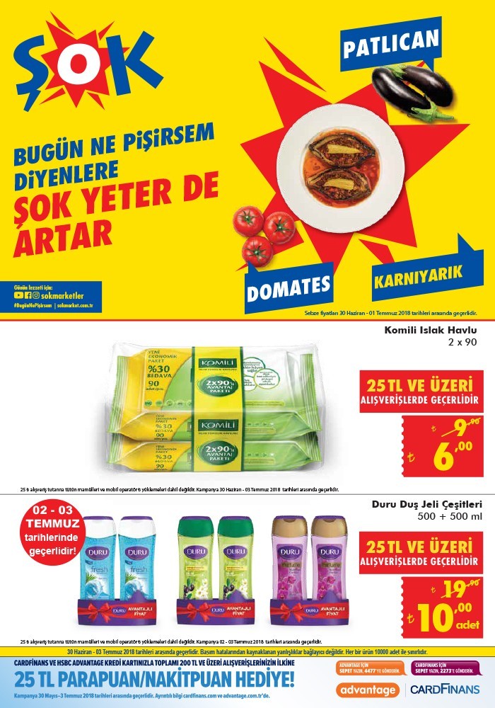 Şok 4 Temmuz 2018 Aktüel Ürünler Kataloğu Yayınlandı