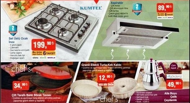 Bim 9Temmuz Aktüel Ürünler Kataloğu 