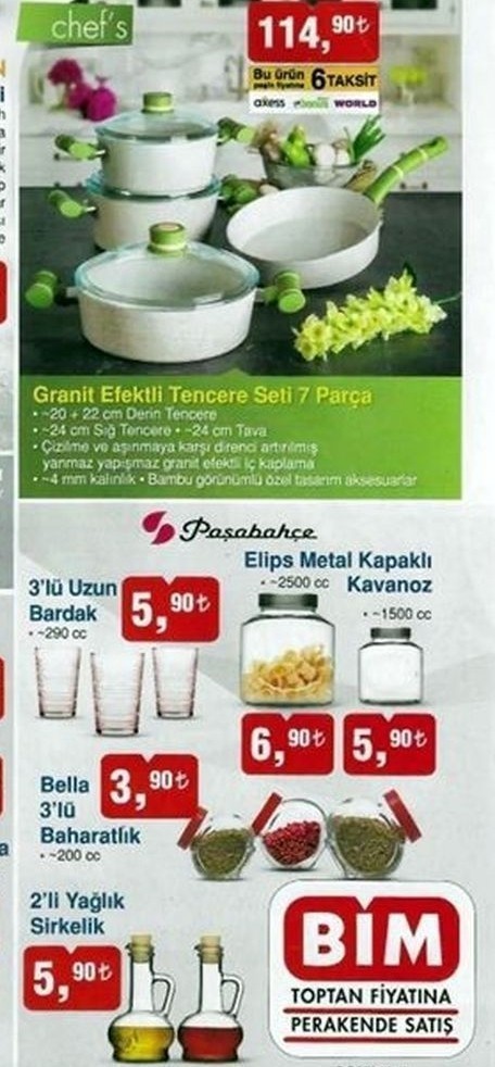 Bim Hafta Sonu Aktüel Ürünler Kataloğu