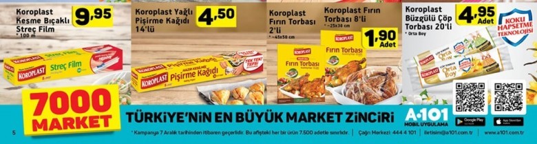 A101 18  Temmuz Aktüel Ürünler Kataloğu 