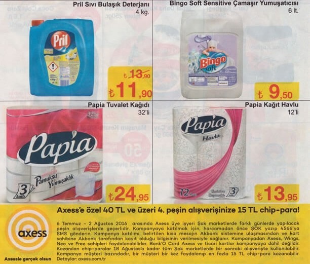 Şok Market 13-19 Temmuz Aktüel İndirimleri