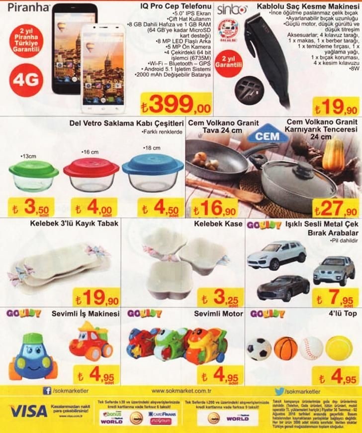 Şok Market 18 Temmuz 2018 İndirim Kataloğları