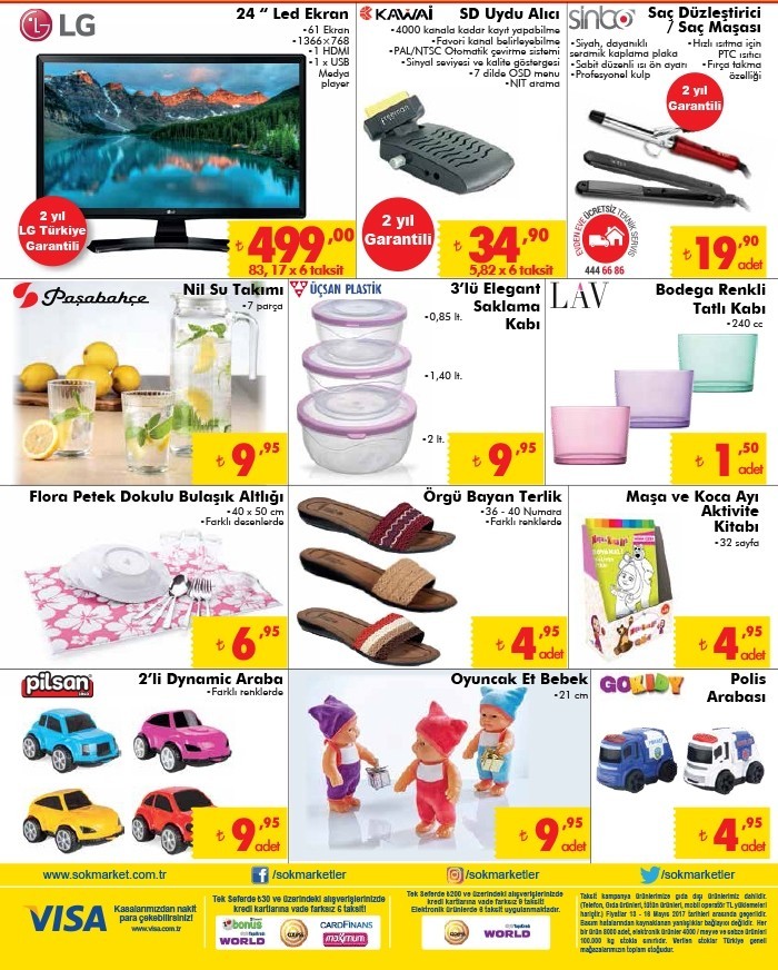 Şok Market 18 Temmuz 2018 İndirim Kataloğları