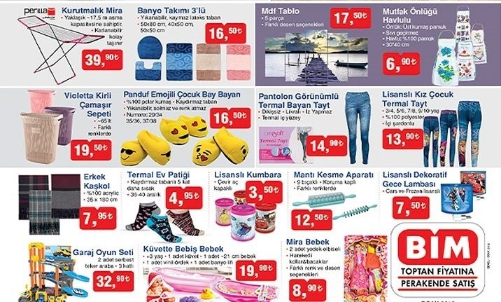 Bim   23 Temmuz 2018 İndirimli Ürünler Kataloğu