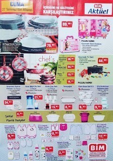 Bim - Şok Market Hafta Sonu  İndirimleri