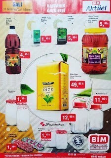 Bim - Şok Market Hafta Sonu  İndirimleri