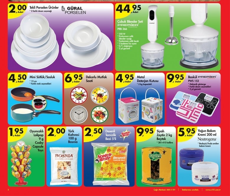 A101 Hafta Sonu İndirimleri 