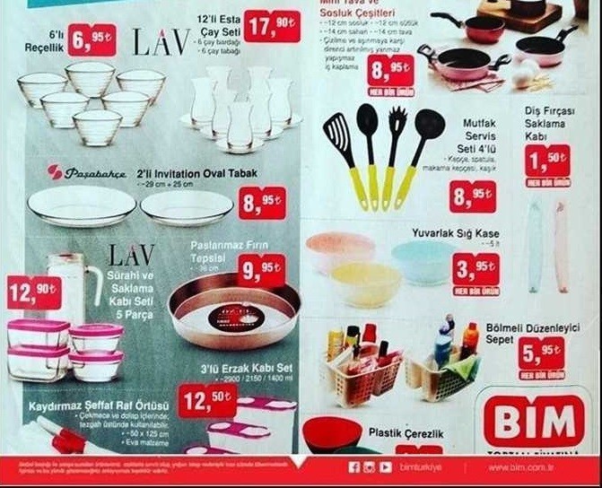Bim 6 Ağustos Aktüel İndirim Kataloğları 