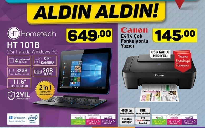 A101 4 Ağustos Aktüel İndirimleri