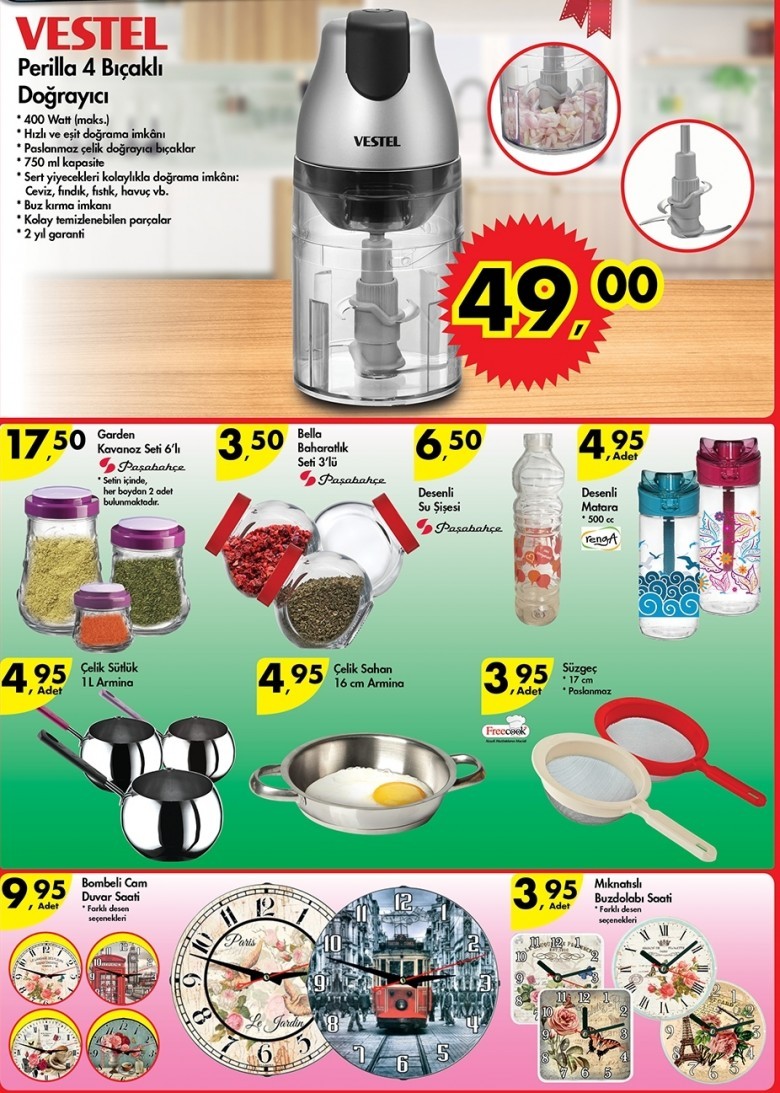 A101 Ağustos Ayı İndirimleri