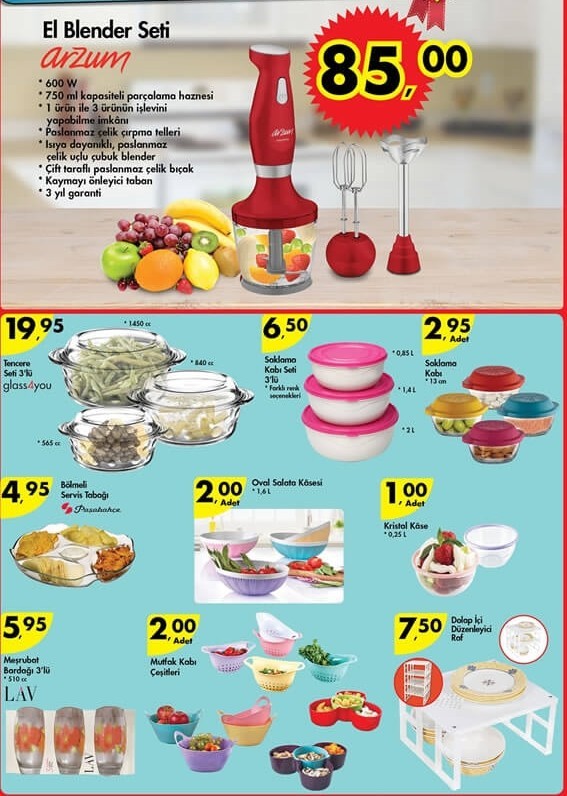 A101 Ağustos Ayı İndirimleri