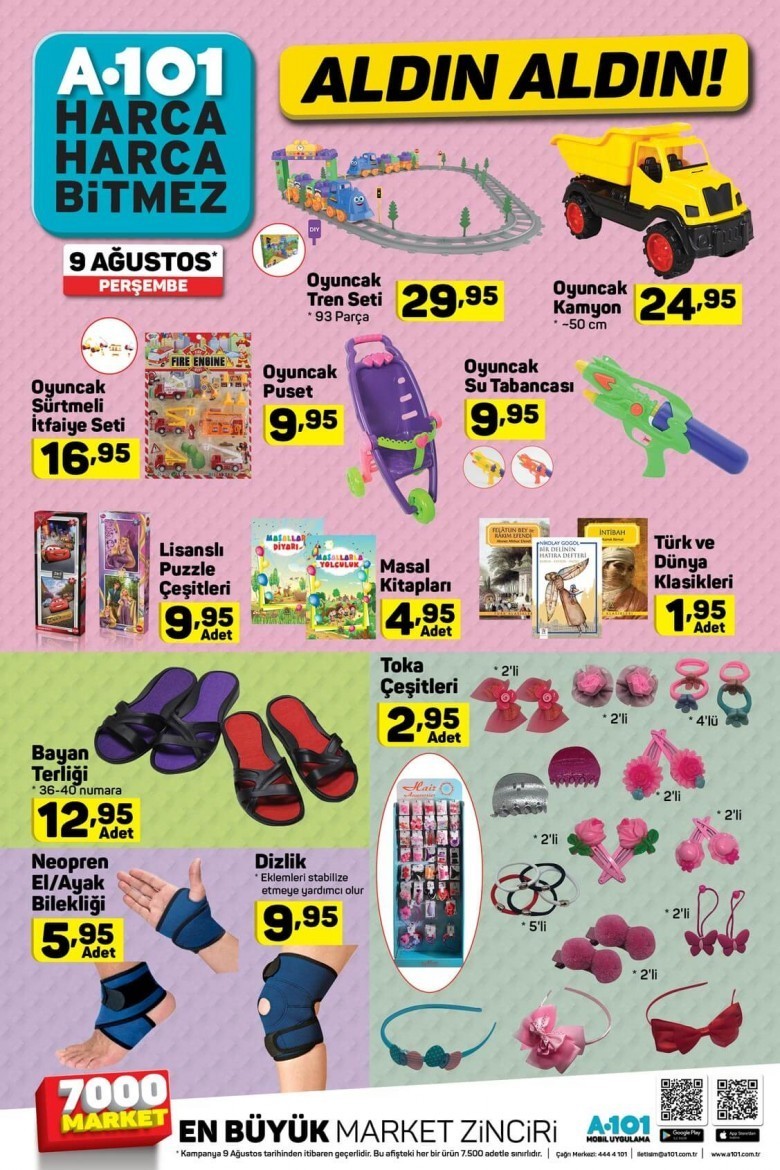 A101   Market Aktüel İndirimleri Kataloğu