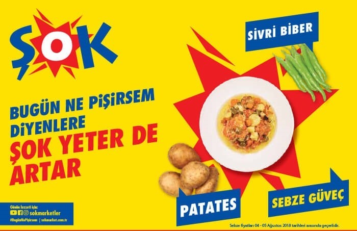 Şok Market 7 Ağustos Aktüel İndirimleri