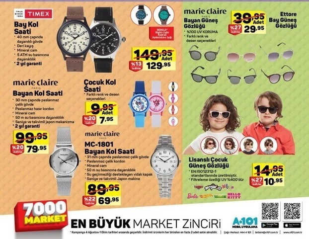 A101 16 AĞUSTOS 2018 AKTÜEL KATALOĞU