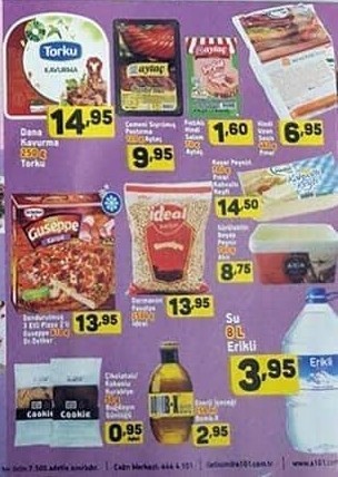 A101 Hafta Sonu İndirimleri