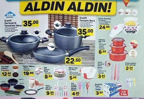 A101 Hafta Sonu İndirimleri