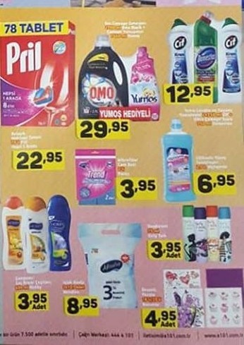 A101 Hafta Sonu İndirimleri