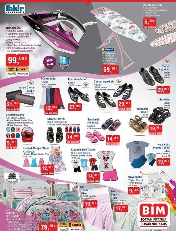 Bim Hafta Sonu İndirimleri