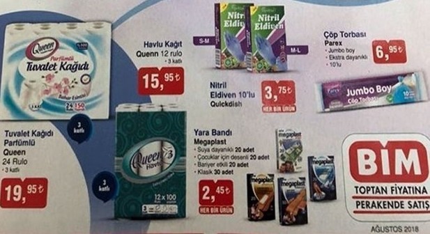 Bim 17 Ağustos 2018 Aktüel İndirimleri