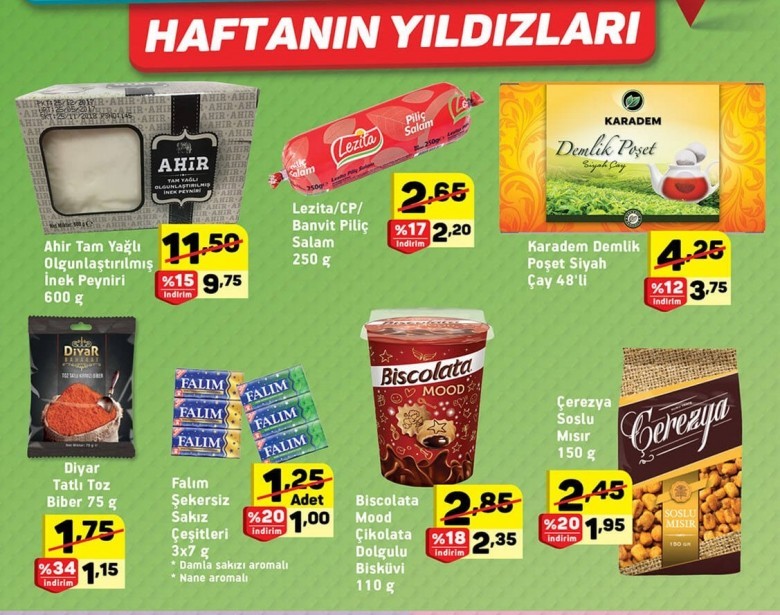 A101 Hafta Sonu İndirimleri