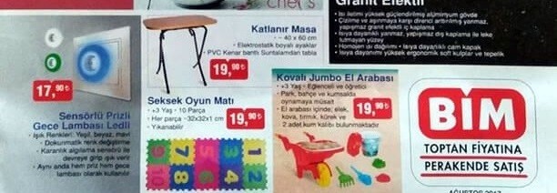 Bim Ağustos Ayı İndirimleri