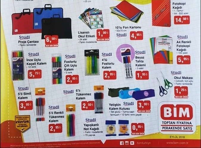 Bim 7 Eylül 2018 Aktüel İndirimleri